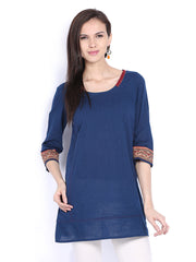 Fabindia Women Navy Tunic