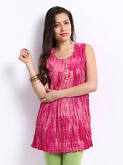 Fabindia Women Pink Tunic