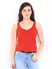 Fame Forever Women Red Top