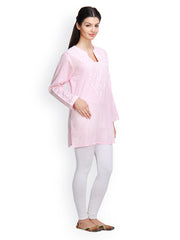 Famous by Payal Kapoor Women Pink Kurti