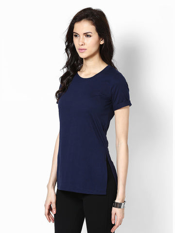 Femella Women Navy Tunic
