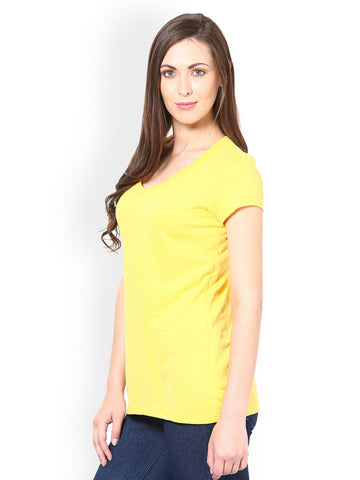 Femella Women Yellow Top