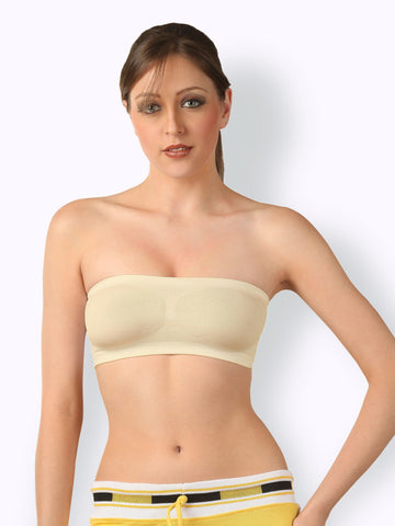 Floret Skin Coloured Tube Bra
