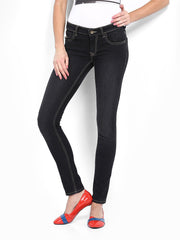 Flying Machine Women Black Twiggy Super Skinny Fit Jeans