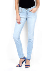 Flying Machine Women Light Blue Veronica Skinny Fit Jeans
