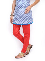 Folklore Women Red Churidar Pants