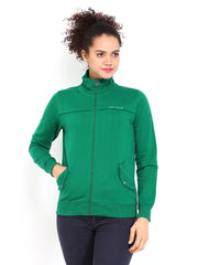 Fort Collins Women Green Sweatshirt