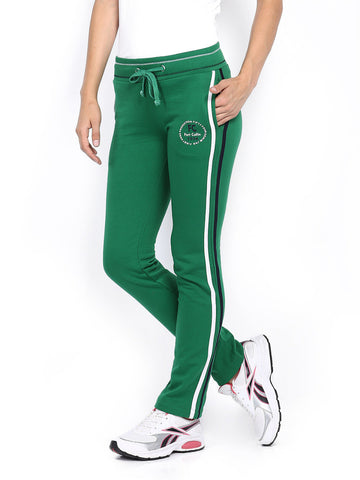 Fort Collins Women Green Track Pants