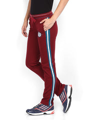 Fort Collins Women Maroon Track Pants