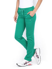 Fort Collins Women Sea Green Track Pants