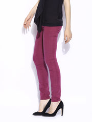 GAS Women Purple Sumatra Jeggings