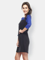 Gritstones Black A-line Dress