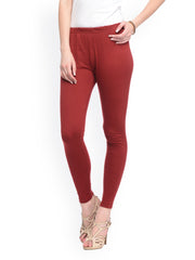 GRITSTONES Women Maroon Leggings