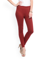 GRITSTONES Women Maroon Leggings