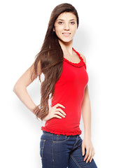 GRITSTONES Women Red Top
