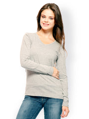 GRITSTONES Women Grey Top