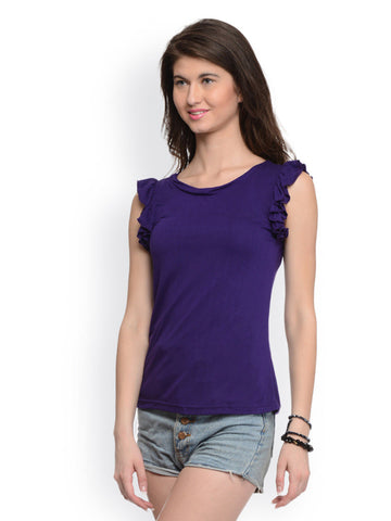 GRITSTONES Women Navy Top