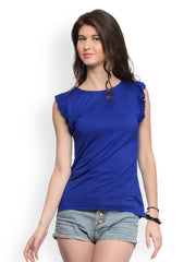 GRITSTONES Women Blue Top