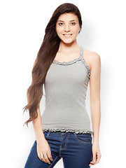 GRITSTONES Women Grey Top