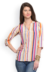 GRITSTONES Women Multicoloured Printed Top