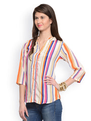 GRITSTONES Women Multicoloured Printed Top