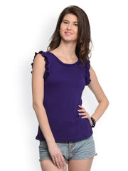GRITSTONES Women Navy Top