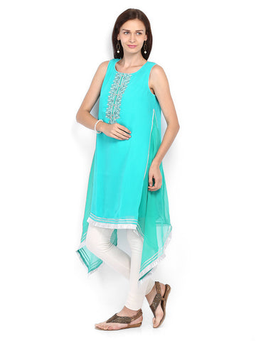 Gili Women Blue Kurta