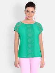 Gipsy Women Green Top