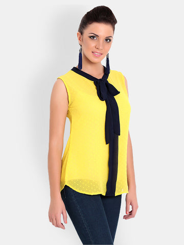 Gipsy Women Yellow Top