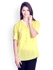 Gipsy Women Yellow Top