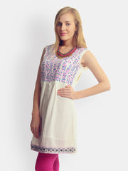Glam and Luxe Women White Kurta