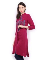 Global Desi Women Pink Kurta