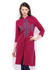 Global Desi Women Pink Kurta