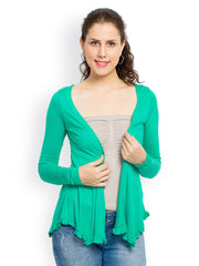 Globus Women Green Shrug