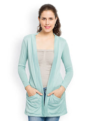 Globus Women Blue Shrug
