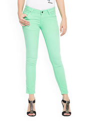 Globus Women Green Skinny Fit Jeans