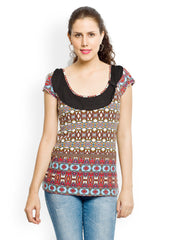 Globus Women Multicoloured Printed Top