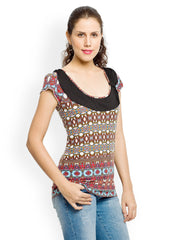 Globus Women Multicoloured Printed Top