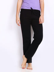 Hanes Women Black Lounge Pants WPR71-002-CP