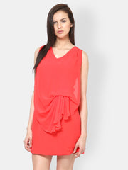 Harpa Pink Layered Tailored Dress