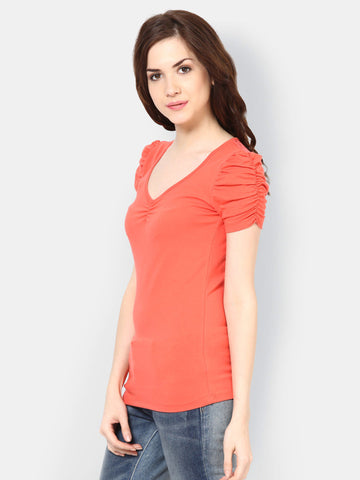 Harpa Women Orange Top