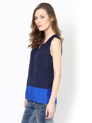 Harpa Women Navy Top