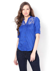 Harpa Women Blue Top