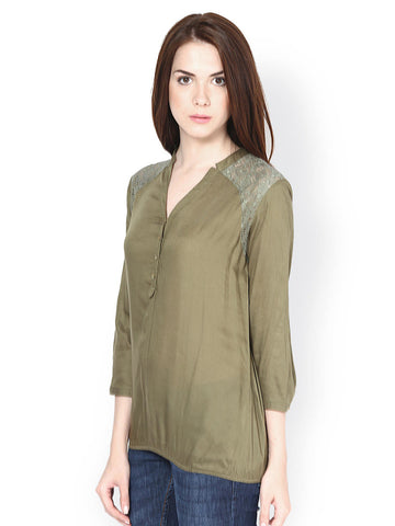 Harpa Women Green Top
