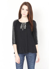 Harpa Women Black Top