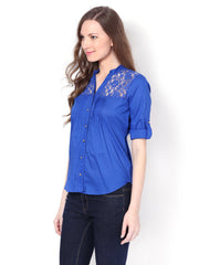 Harpa Women Blue Top