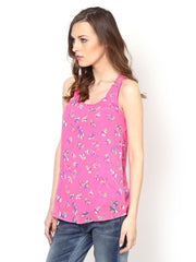 Harpa Women Pink Printed Top