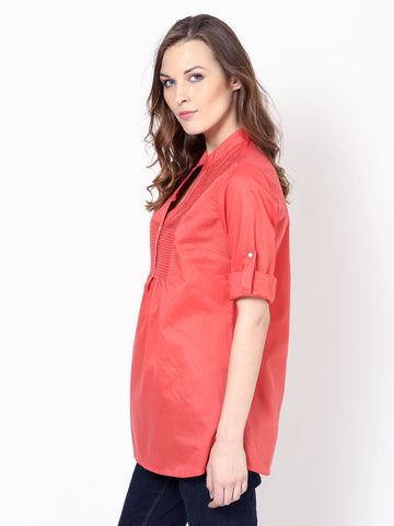 Harpa Women Peach Coloured Top