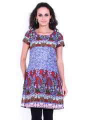 Indi Dori Women Multi-coloured Printed Kurta