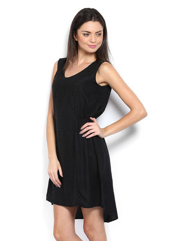 Inmark Black Fit &amp; Flare Dress